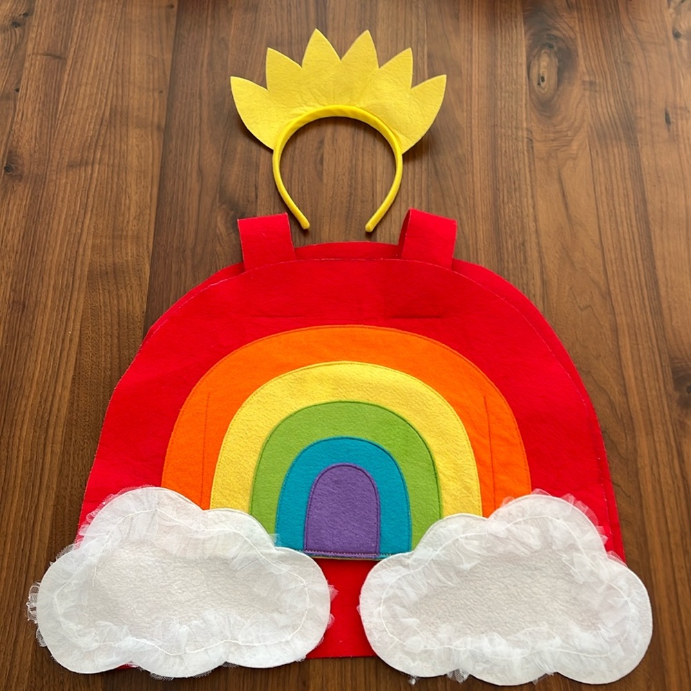 Pottery Barn Kids Original Rainbow Costume